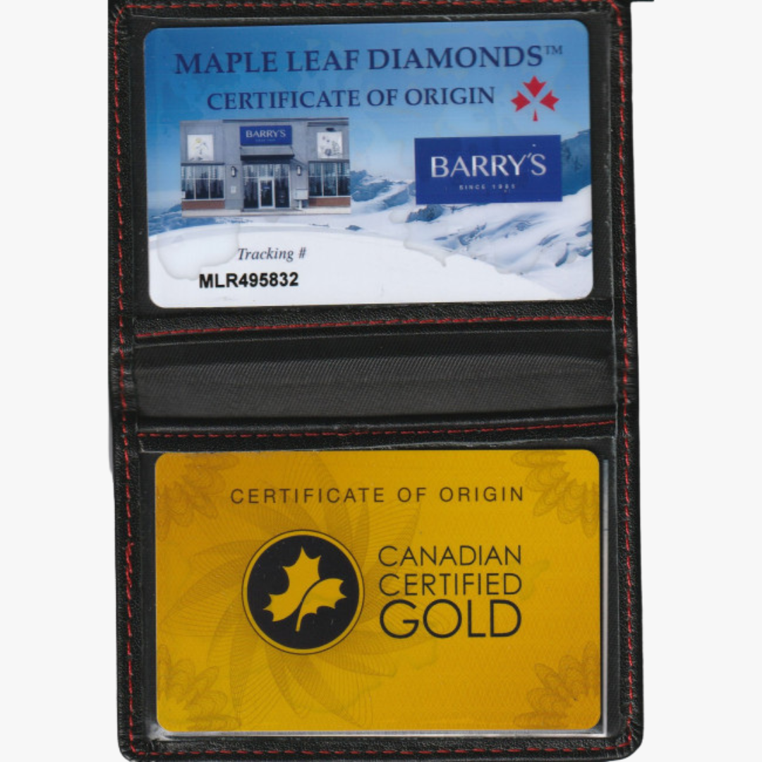 Barrys Juwelier - Maple Leaf Diamonds™ - Diamant Halskette Zertifikat