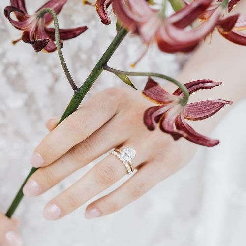 Maple Leaf Diamond Verlobungsringe