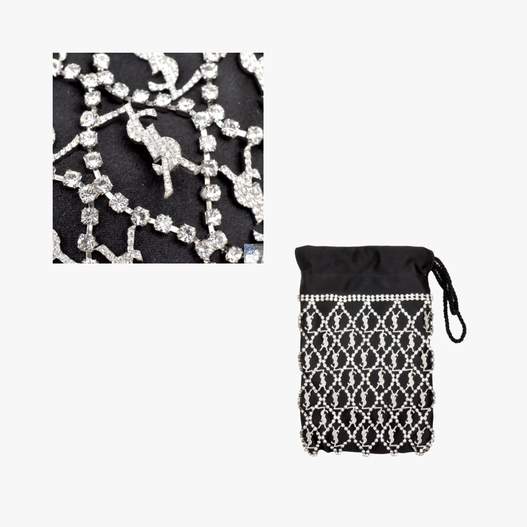 Crystal YSL Handtasche - limited Edition Fotos