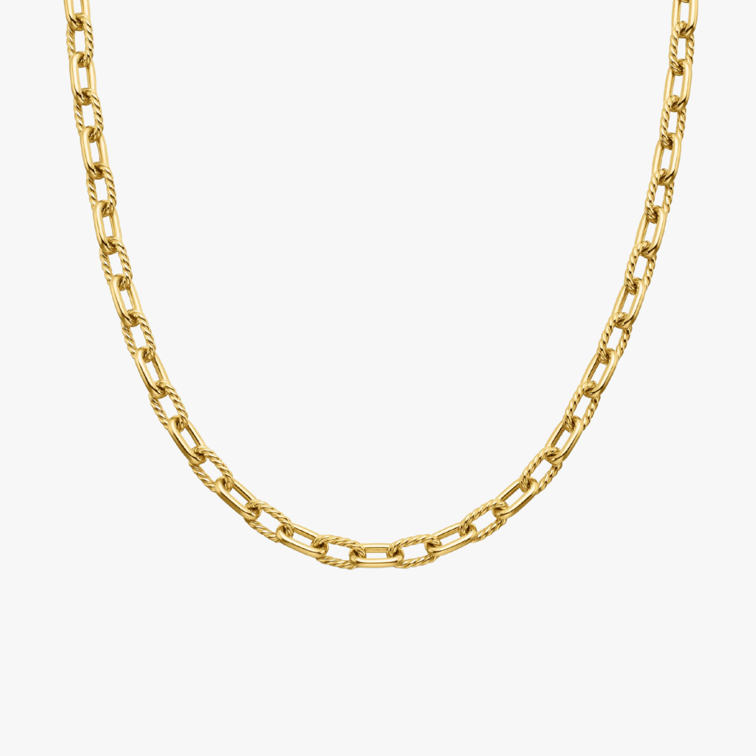 14kt Gelbgold Chain Halskette 