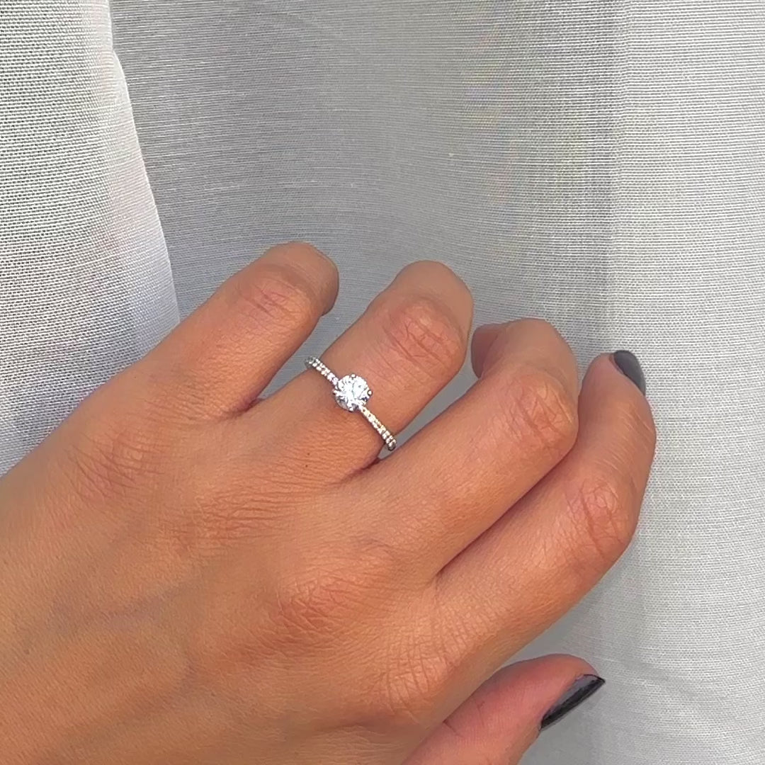 Maple Leaf Diamond Engagement Rings | Barry's Jewellers
